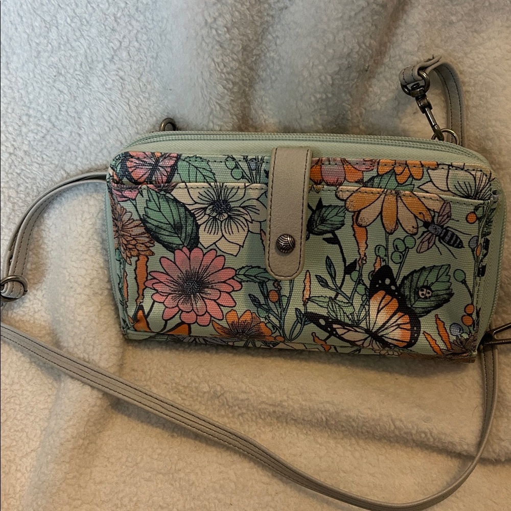 THE SAC Sequoia HOBO with Sakroots Artist Circle Large Smartphone Crossbody Bag - Picture 9 of 14